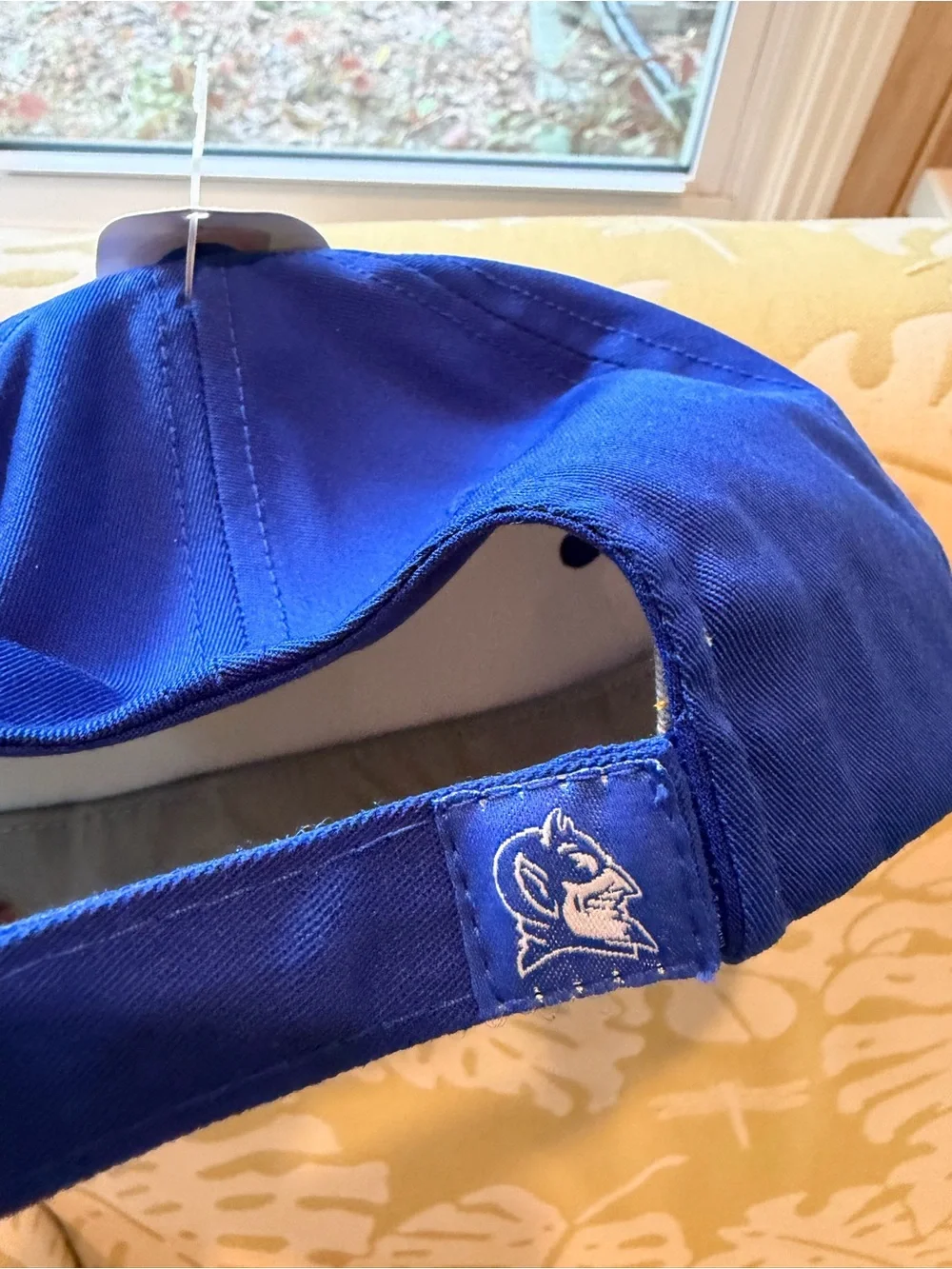 DUKE Blue and White Baseball Cap